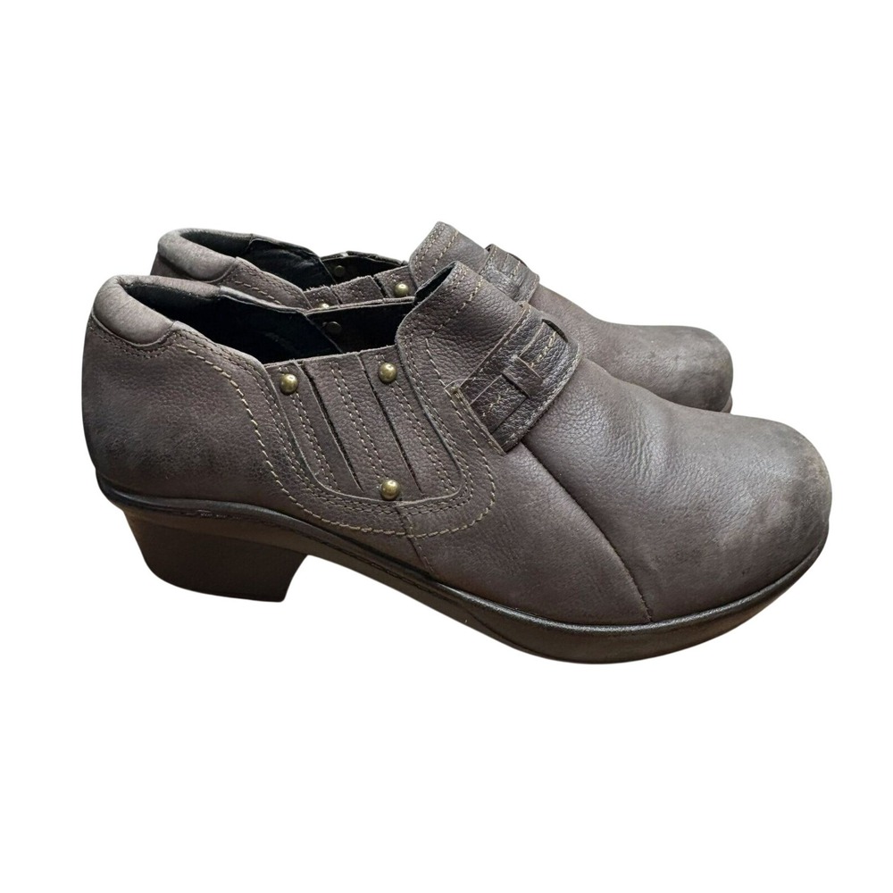Abeo Carina 24/7 Brown Leather Slip-On‎ 24/7 Comfort support Shoes Size 7